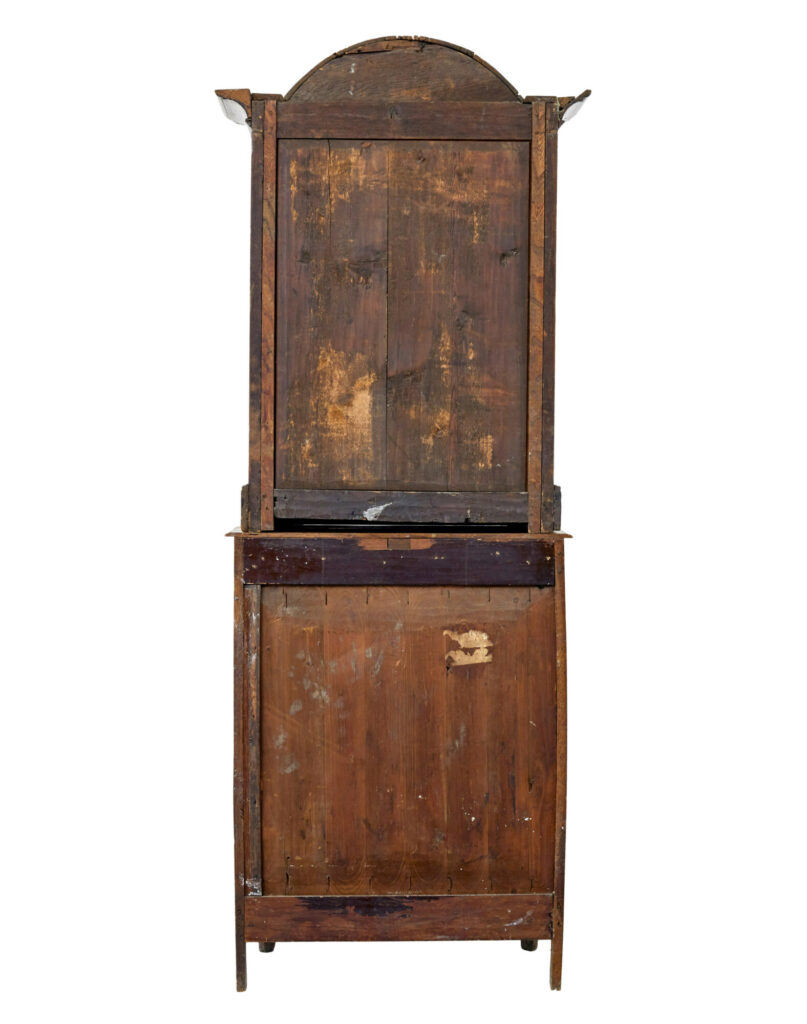 Mid 19th Century Glazed Carved Oak Liège Cabinet — image 7