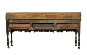 Georgian 18th Century Oak Dresser Base and Spice Drawers — thumbnail 3