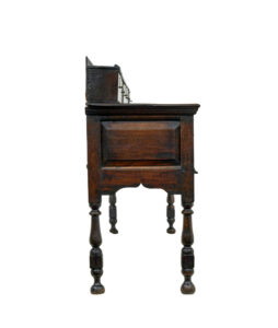 Georgian 18th Century Oak Dresser Base and Spice Drawers — thumbnail 2