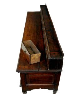 Georgian 18th Century Oak Dresser Base and Spice Drawers — thumbnail 8