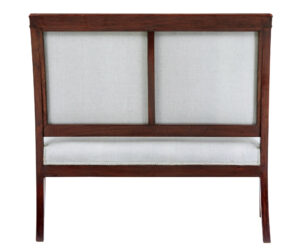 French 7 Piece 19th Century Empire Mahogany Salon Suite — thumbnail 8