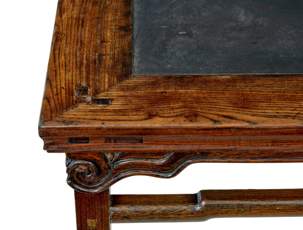 19th Century Hard Wood Marble Center Table — image 5