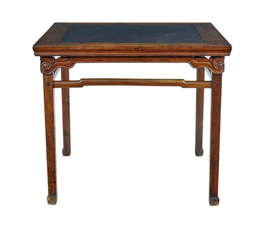 19th Century Hard Wood Marble Center Table — image 2