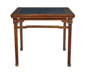 19th Century Hard Wood Marble Center Table — thumbnail 2