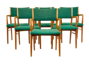 Set of 6 Mid 20th Century Scandinavian Armchairs — thumbnail 2