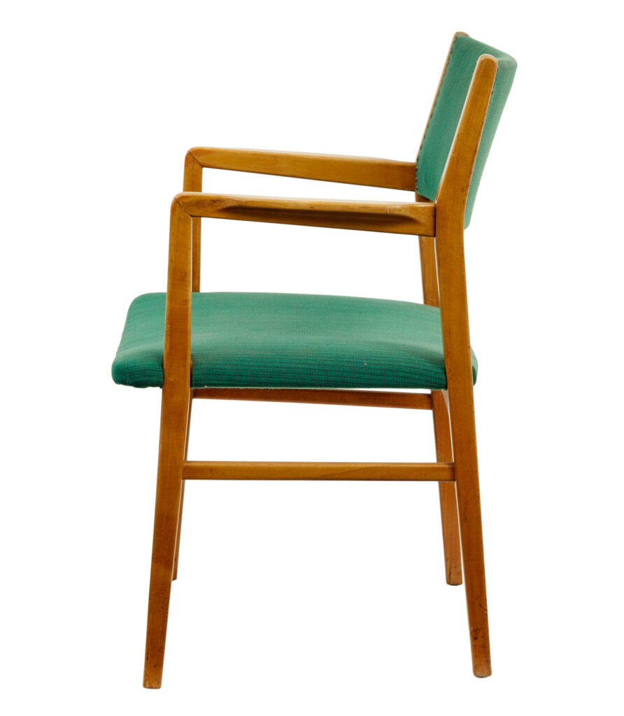 Set of 6 Mid 20th Century Scandinavian Armchairs — image 7