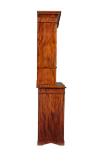 Empire Mid 19th Century Danish Flame Mahogany Cabinet — thumbnail 4