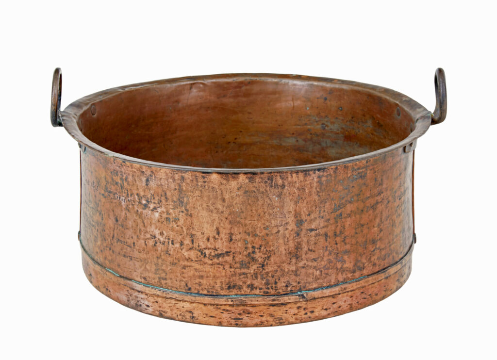 Mid 19th Century Copper Cooking Vessel — image 2