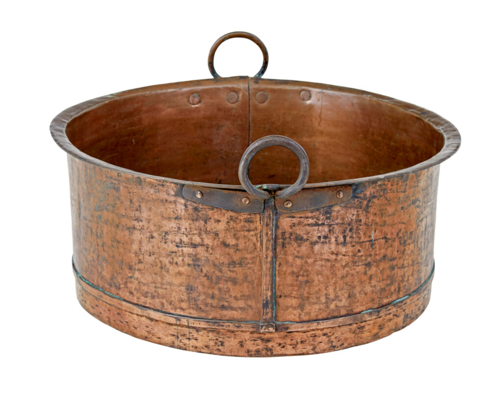 Mid 19th Century Copper Cooking Vessel