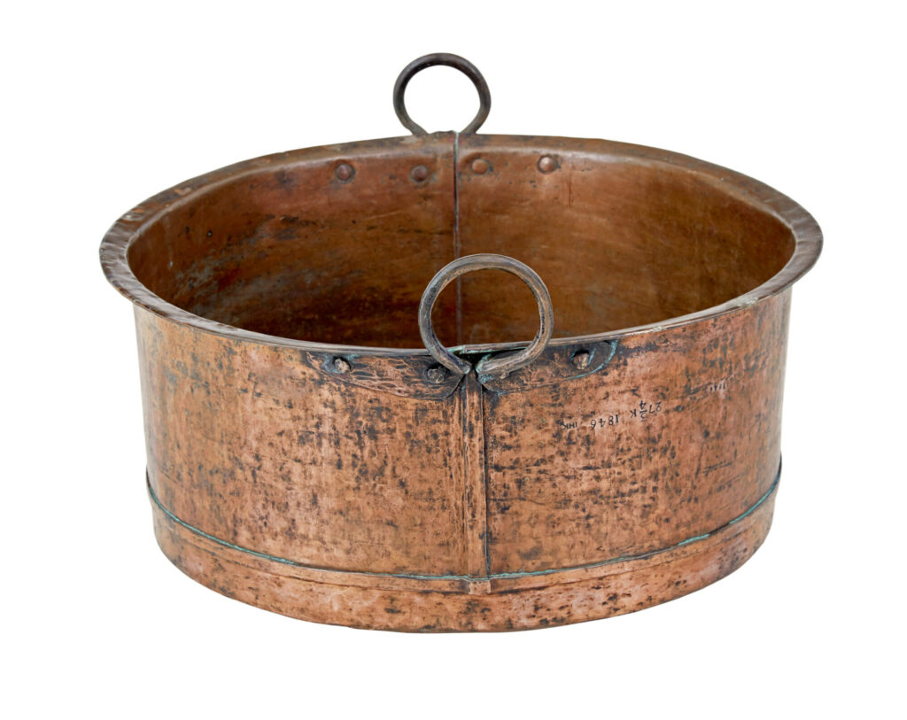 Mid 19th Century Copper Cooking Vessel — image 5