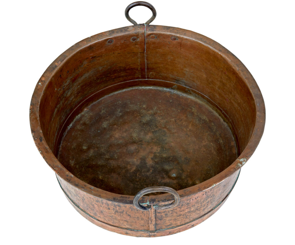 Mid 19th Century Copper Cooking Vessel — image 4