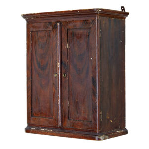19TH CENTURY SCANDINAVIAN PAINTED WALL CABINET