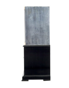 19th Century Danish Polished Steel Safe on Cabinet — thumbnail 6