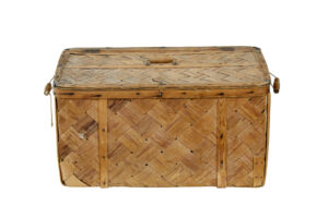 Swedish 19th Century Woven Pine Basket — thumbnail 5