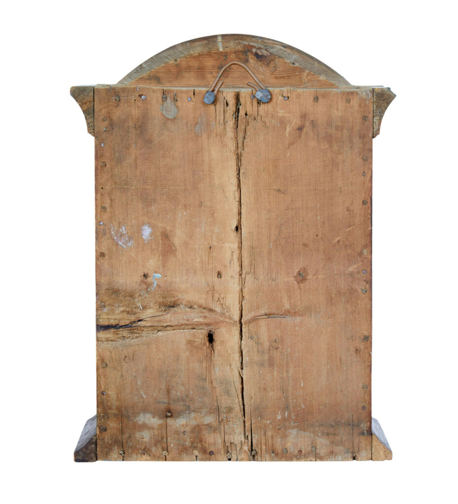 Early 19th Century Swedish Dalarna Painted Wall Cupboard — image 6