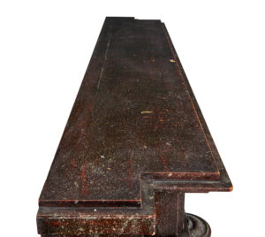 Mid Century Faux Porphyry Marble Adams Style Mantlepiece — thumbnail 4