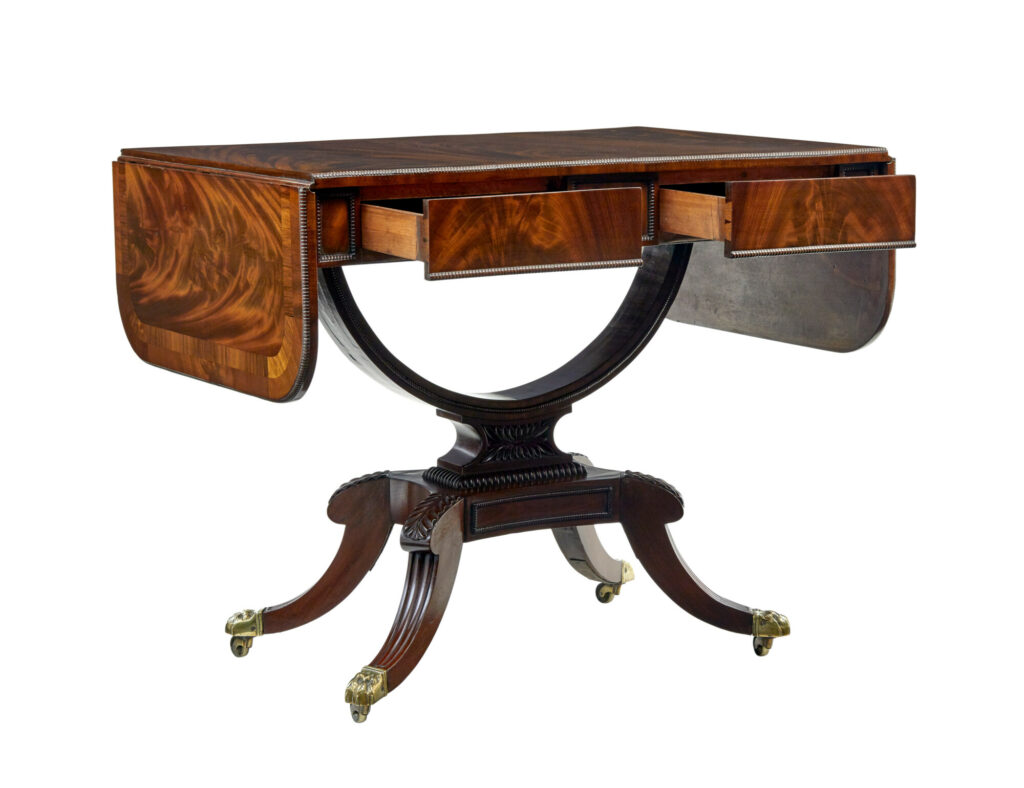Early 19th Century William Iv Sofa Table — image 9