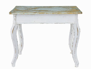 Scandinavian 19th Century Painted Pine Occasional Table — thumbnail 5