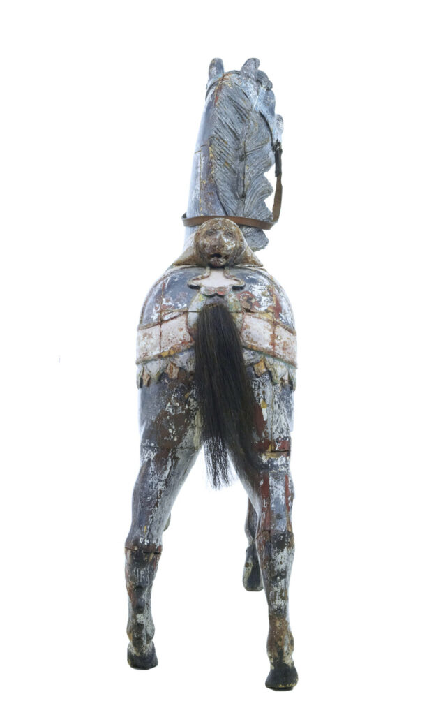 Early 20th Century Continental Decorative Carousel Horse — image 8