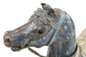 Early 20th Century Continental Decorative Carousel Horse — thumbnail 6