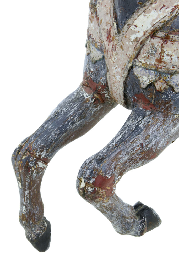 Early 20th Century Continental Decorative Carousel Horse — image 5