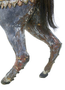 Early 20th Century Continental Decorative Carousel Horse — thumbnail 3