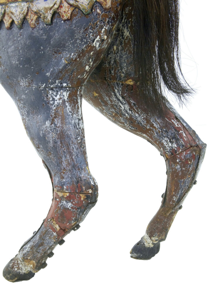 Early 20th Century Continental Decorative Carousel Horse — image 3