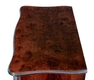 Mid Century Small Mulberry Bombe Chest of Drawers — thumbnail 2