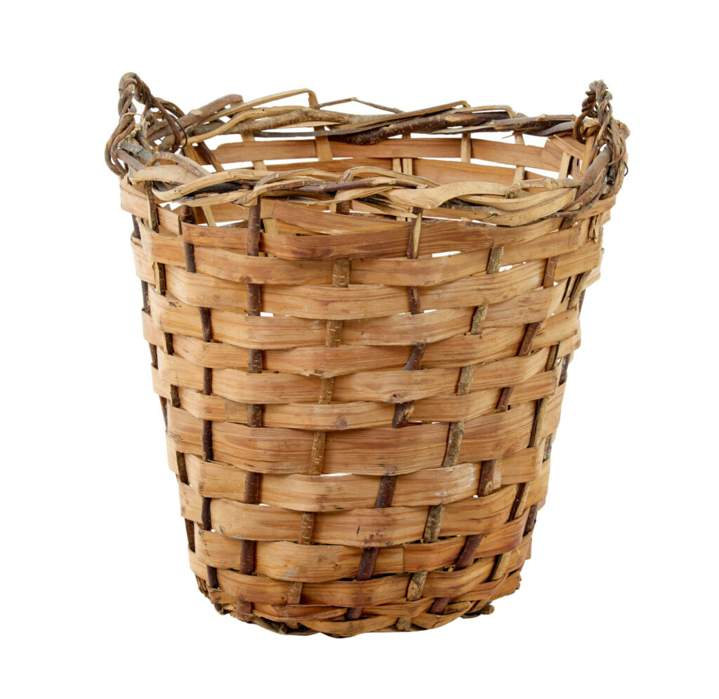 Large Early 20th Century Woven Basket
