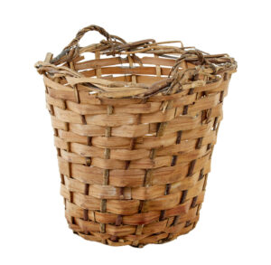 Large Early 20th Century Woven Basket — thumbnail 6