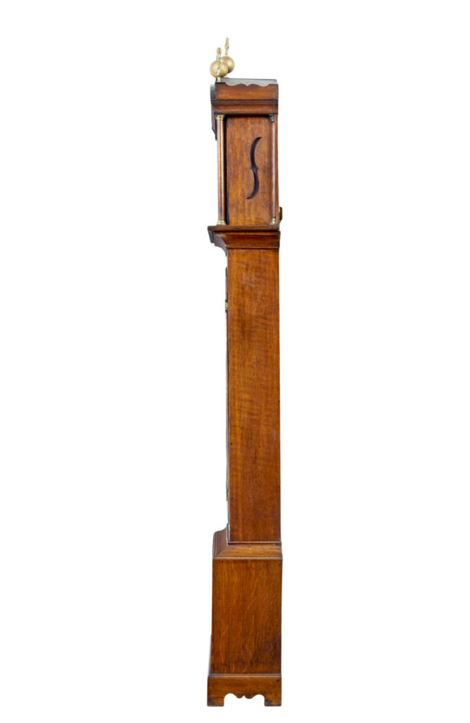 18th Century Oak Longcase Clock by James Draycot Wells — image 9