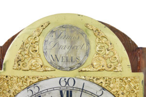 18th Century Oak Longcase Clock by James Draycot Wells — thumbnail 4