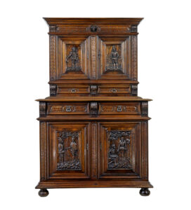 Mid 19th Century Carved Walnut Italian Cabinet — thumbnail 10
