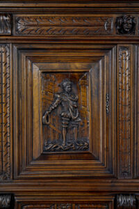 Mid 19th Century Carved Walnut Italian Cabinet — thumbnail 7