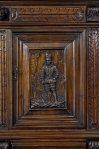 Mid 19th Century Carved Walnut Italian Cabinet — thumbnail 6