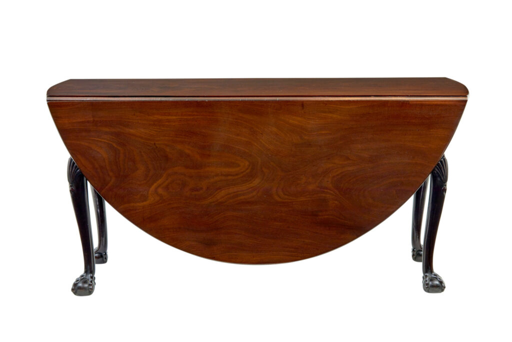 18th Century Irish Drop Leaf Dining Table — image 3
