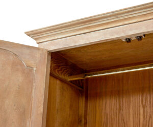 English Made Solid Oak Housekeepers Cupboard — thumbnail 4