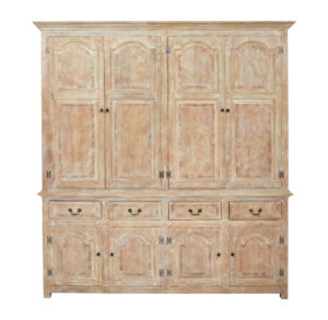 English Made Solid Oak Housekeepers Cupboard — thumbnail 9