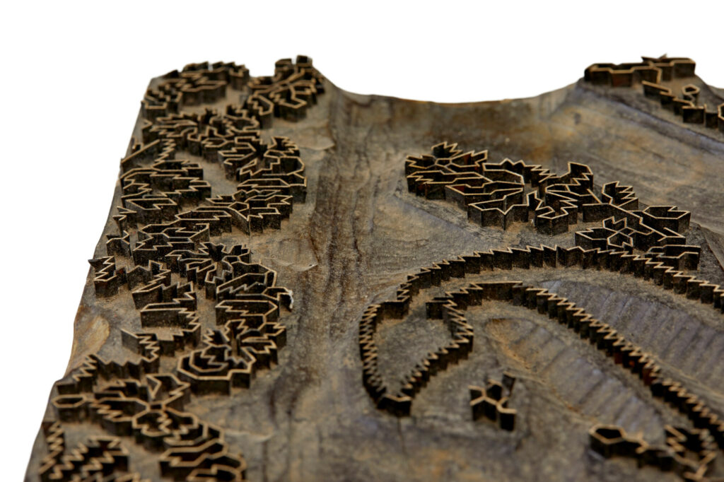 A Collection of 1O Fabric Printing Blocks Liberty of London — image 4