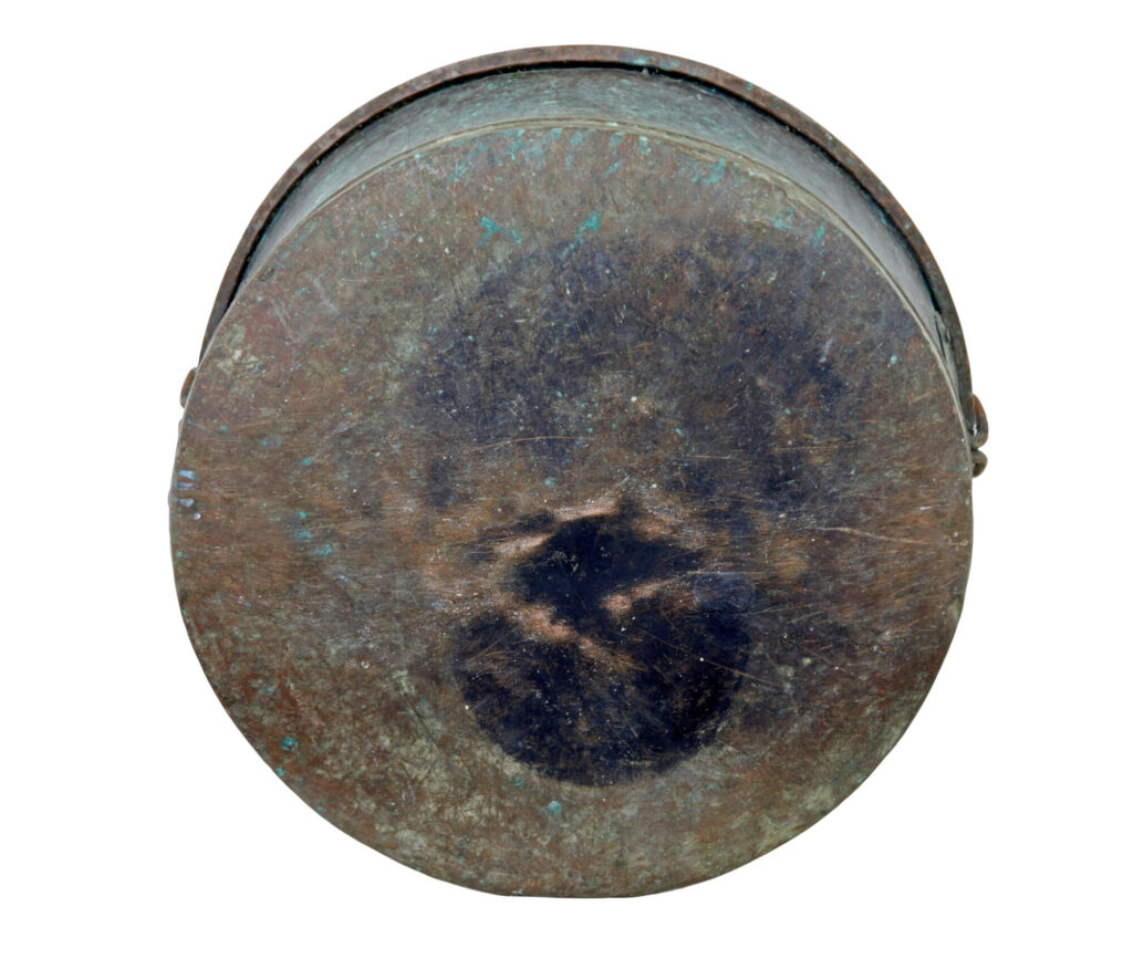 Large 19th Century Cooking Pot with Original Patina — image 5