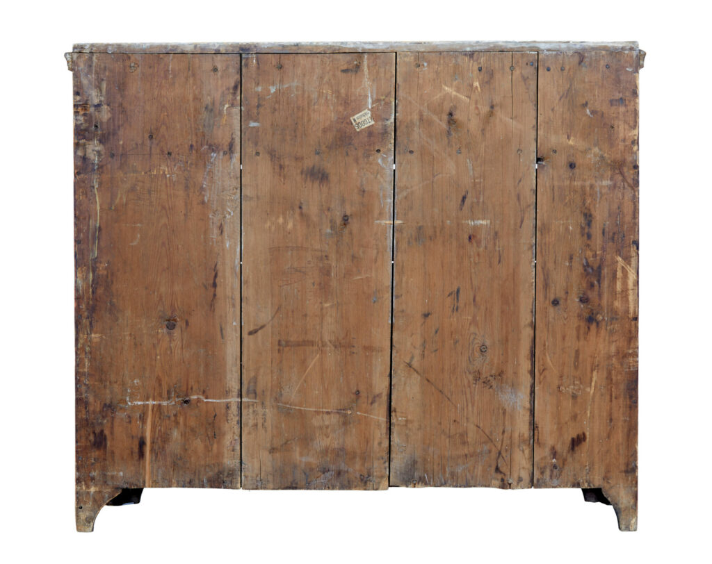 Swedish Early 19th Century Hand Painted Pine Chest of Drawers — image 3