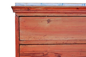 Swedish Early 19th Century Hand Painted Pine Chest of Drawers — thumbnail 9