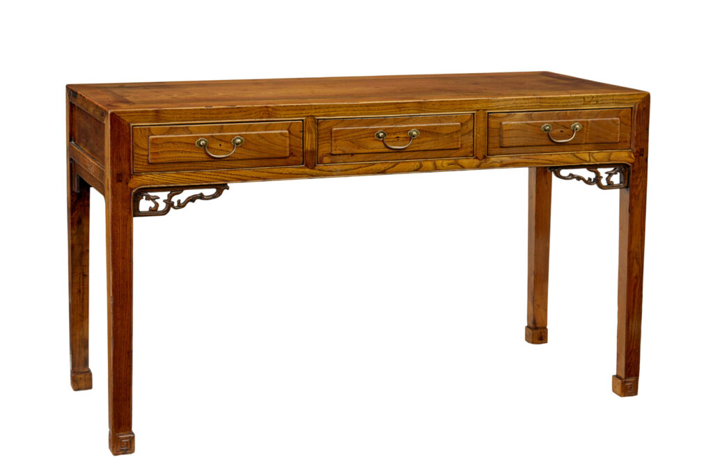 19th Century Carved Elm Sideboard