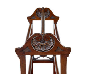 Early 20th Century Carved Towel Rail — thumbnail 3