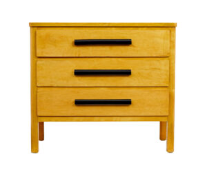 MID 20TH CENTURY BIRCH SCANDINAVIAN CHEST OF DRAWERS
