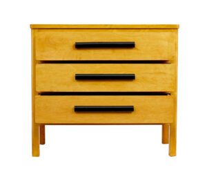 Mid 20th Century Birch Scandinavian Chest of Drawers — thumbnail 7