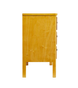 Mid 20th Century Birch Scandinavian Chest of Drawers — thumbnail 5