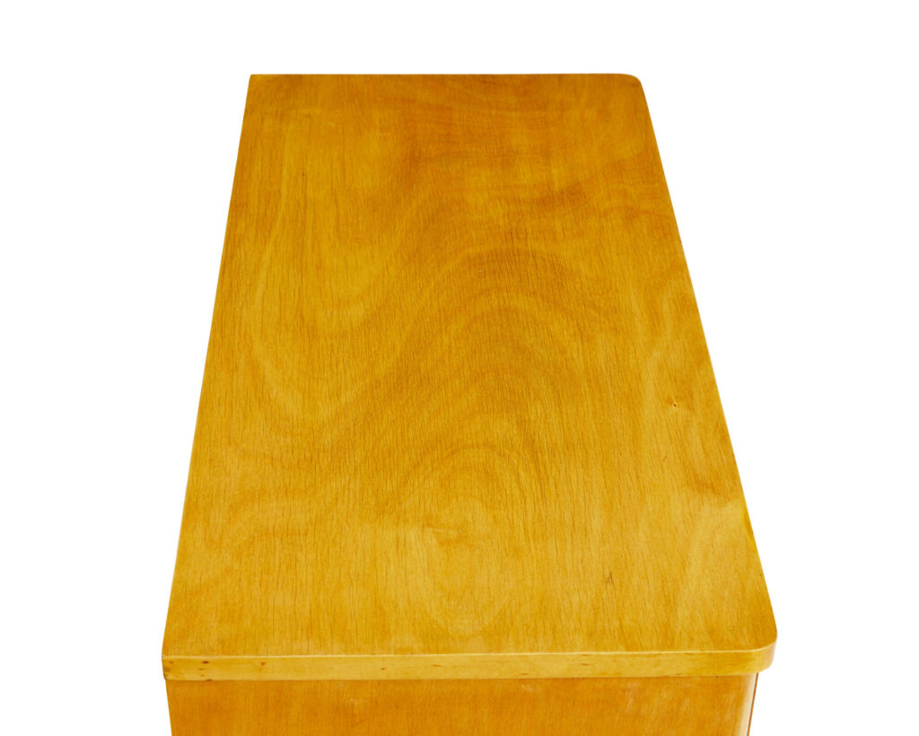 Mid 20th Century Birch Scandinavian Chest of Drawers — image 3