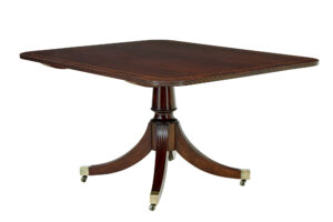 19th Century Georgian Mahogany Breakfast Dining Table — thumbnail 6