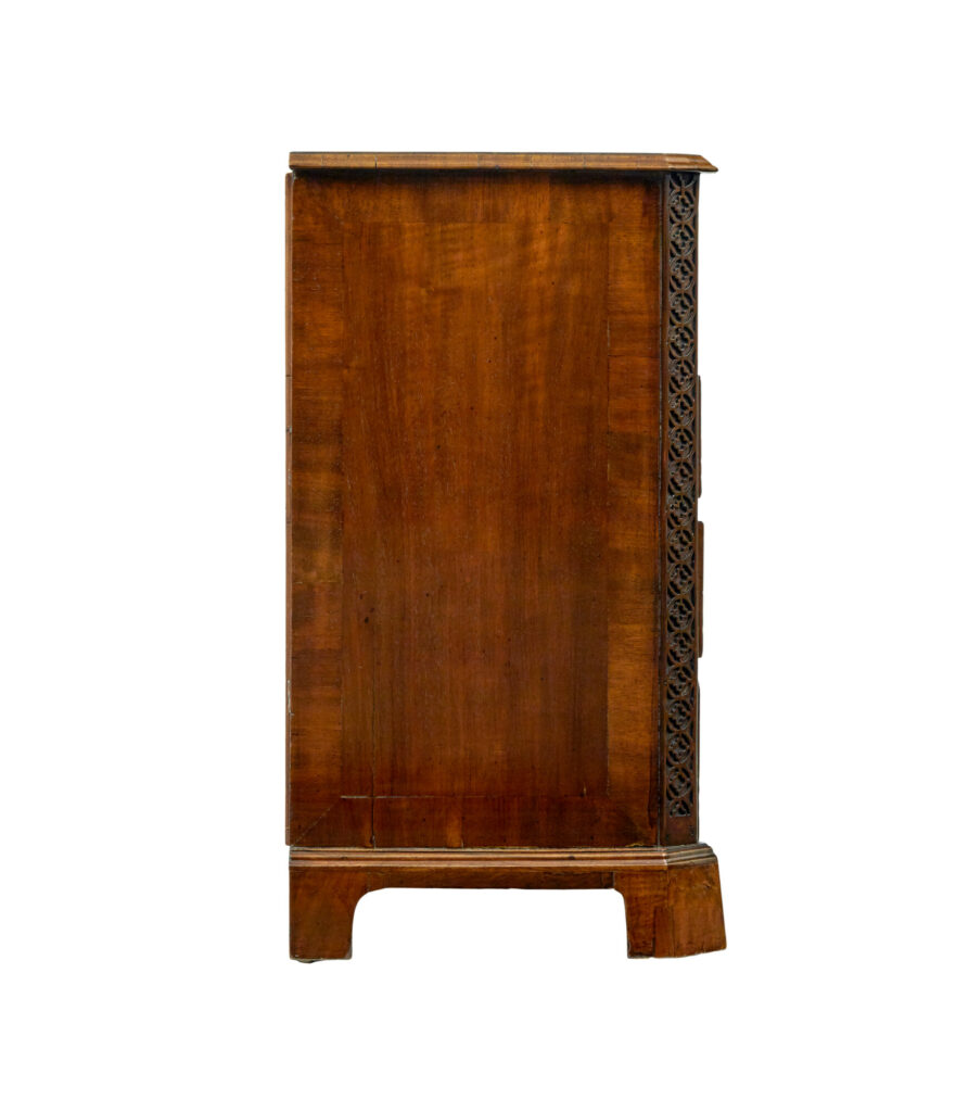 Early 19th Century Walnut Chest of Drawers — image 7